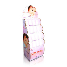 Colored Environmental Corrugated Display for Babies, PDQ Display Stand